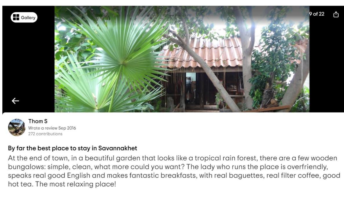 Sala Thongyon - Guest House Szavannakhet Kültér fotó